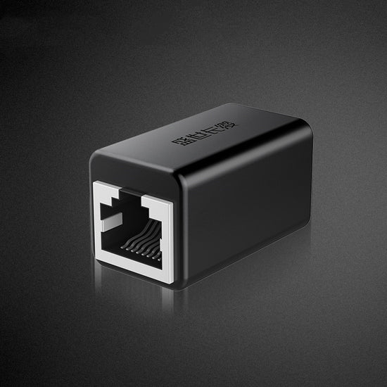 Adaptador RJ45 Ethernet - Conector Acoplador Red Cable LAN Hembra-Hembra