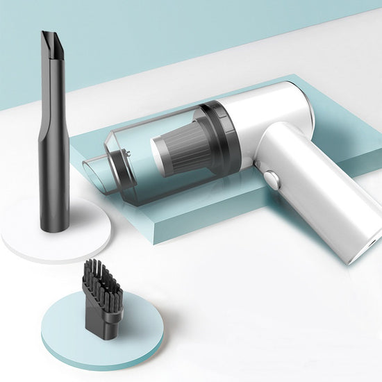 Aspiradora Inalámbrica para Coche Portátil - Potente 380g Recargable USB