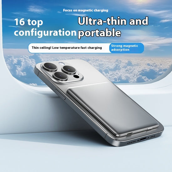 Power Bank Magnético Inalámbrico - Batería Portátil MagSafe Carga Rápida