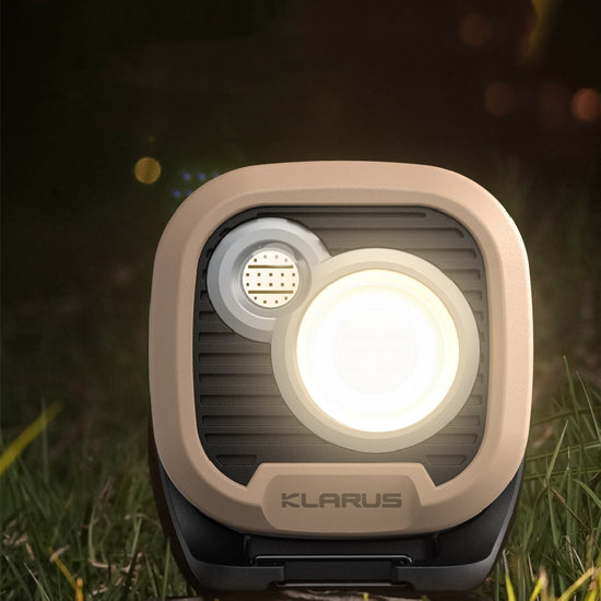 Luz LED Ambiente Camping - Lámpara Portátil Exterior con Personalidad